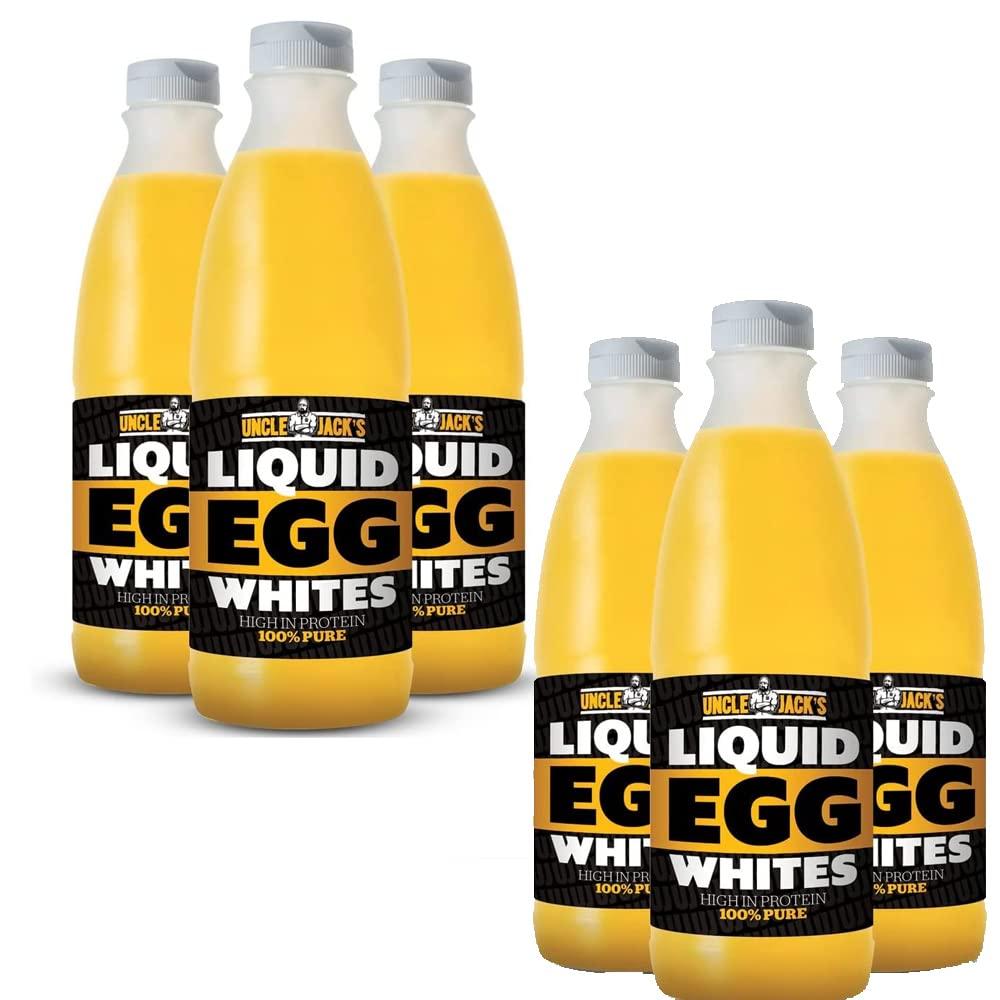 Uncle Jack's Uncle Jack's Free Range Liquid Egg Whites (485ml Pack of 6)