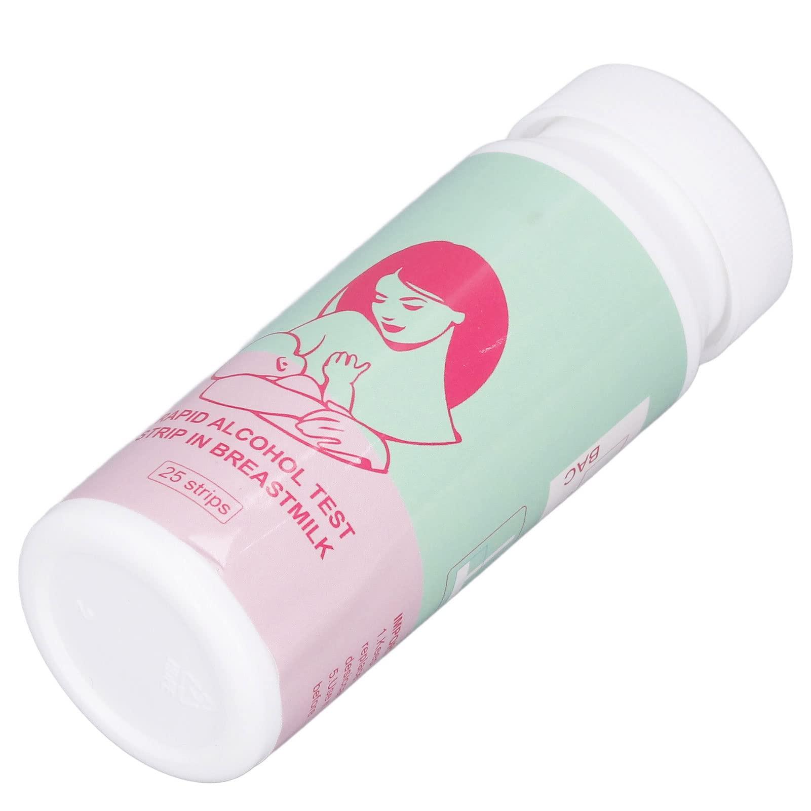 FreshCart Basics 25pcs Breastmilk Test Strips, Accurate Fast Milk Detecting Strips for Breastfeeding andMilk Test