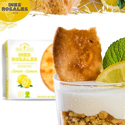 Ines Rosales Ines Rosales Lemon Sweet Olive Oil Tortas, Delicious Vegan Biscuits, Spanish Snacks, 14 x 120g