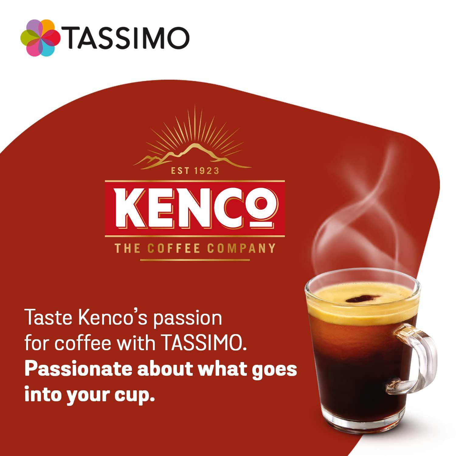Tassimo Tassimo Kenco Americano Grande XL Coffee Pods x16 (Pack of 5, Total 80 Drinks)