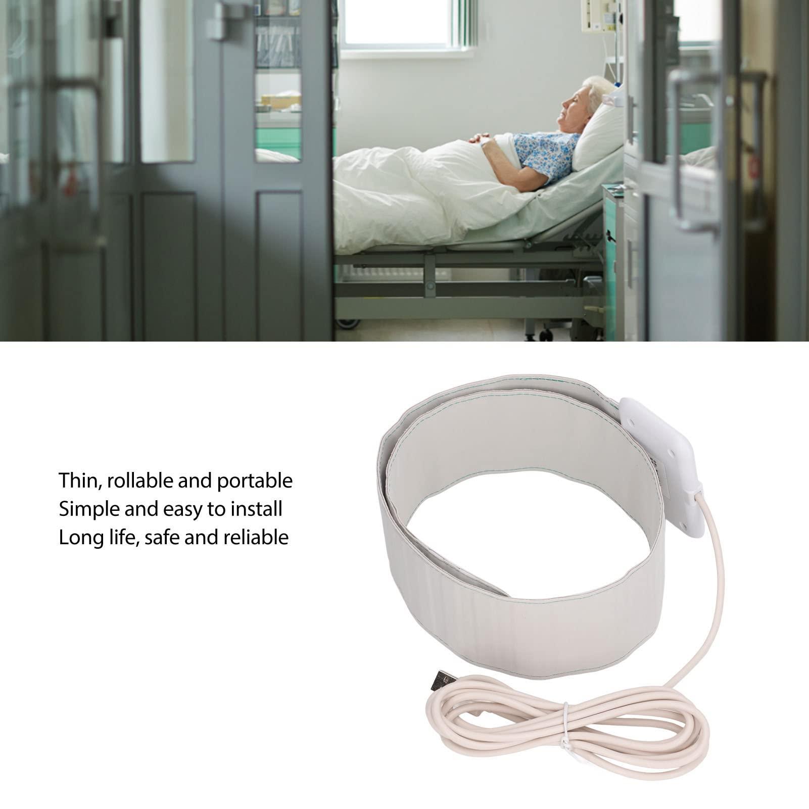 Fockety Sleep, Realtime Response No Delay Non Contact Acquisition Heart Rate Respiration Rate Sleep Tracking Pad Rollable Lightweight Sleep Sensor Pad for Hospitals, Bedrooms