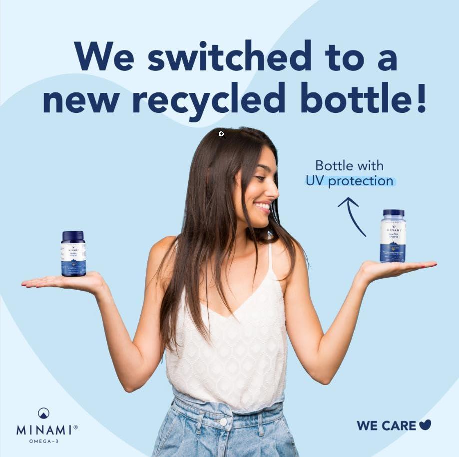 MINAMI Minami Morepa Smart Fats Fish Oil Omega-3 Epa 60 Softgels, 120 g, 701983