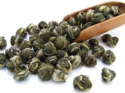 tealyra Tealyra - Imperial Jasmine Dragon Pearls - Loose Leaf Green Tea - Jasmine Green Tea with Pleasant Aroma and Tonic Effect - Best Chinese Green Tea - 400g (14-Ounce)
