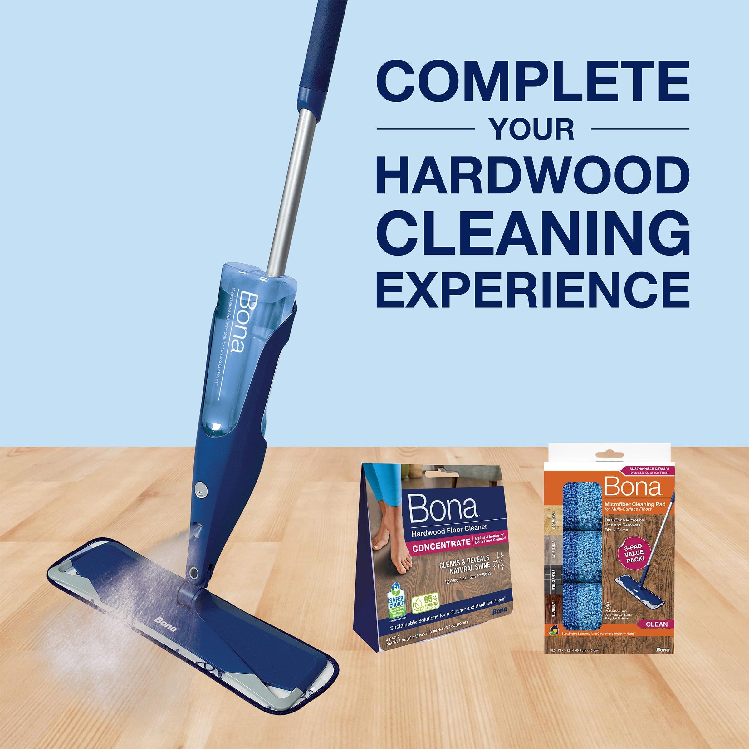 Bona Bona Premium Spray Mop with Bona Hardwood Floor Cleaner Concentrate