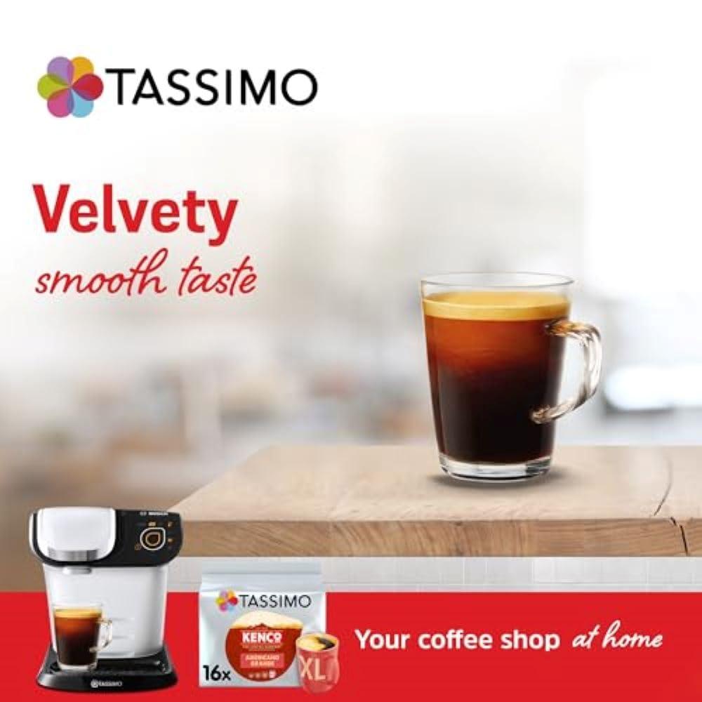 Tassimo Tassimo Kenco Americano Grande XL Coffee Pods x16 (Pack of 5, Total 80 Drinks)