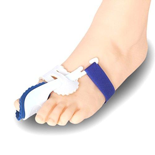 Pedimend Hallux Valgus A Pair of Big Toe Bunion Straighteners Night Splint Pad Correctors PEDIMEND - Foot Central Arch State Stable - Toe Straightener for Hallux Valgus, Hammer Toe Pain Relief with 2 PCS