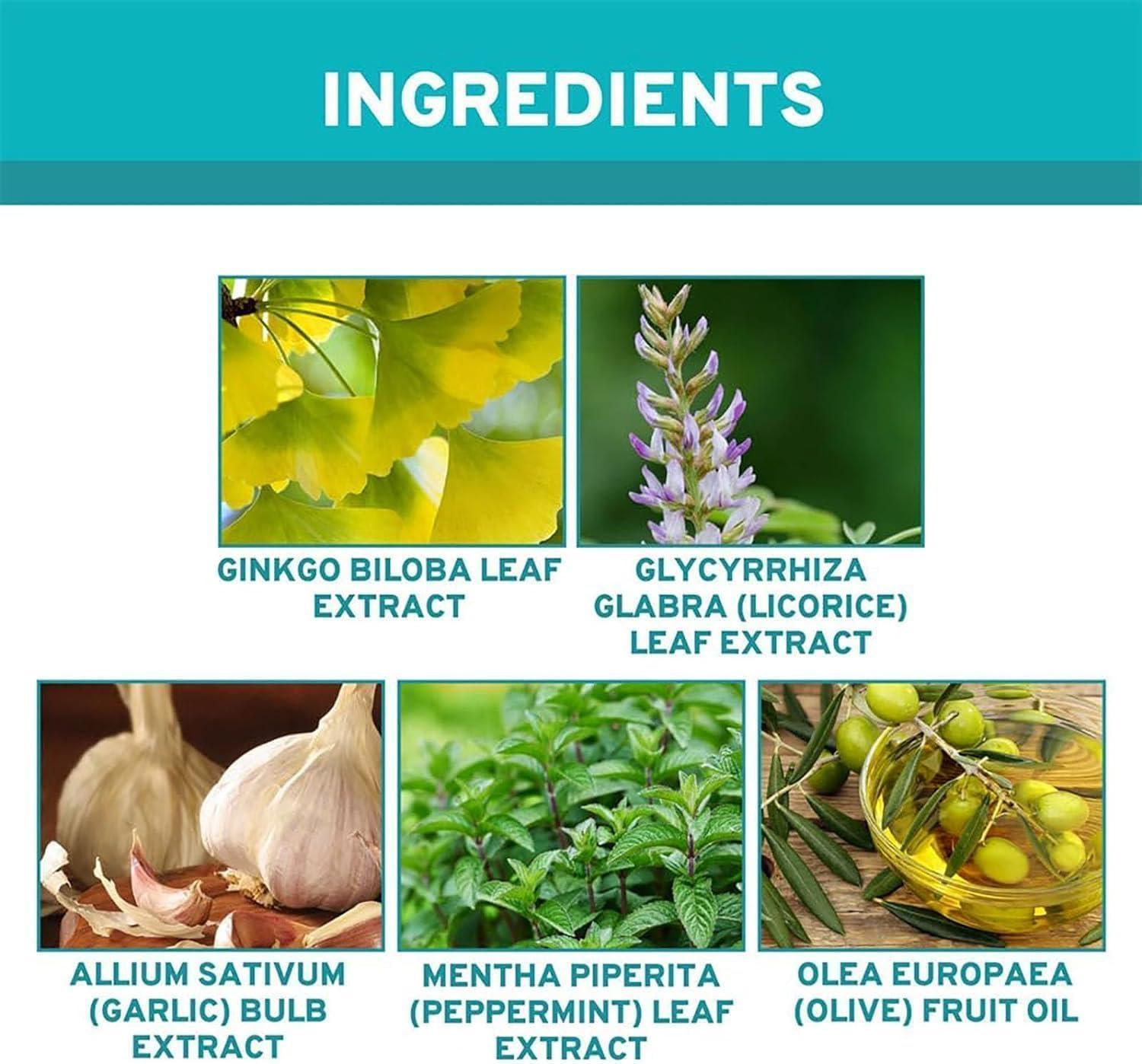 Giurui EchoPure Organic Ear Support Elixir, Tinniease Spray for Tinnitus, Tinnitus Relief for Ringing, Relieve Ear Discomfort (2 Pcs)