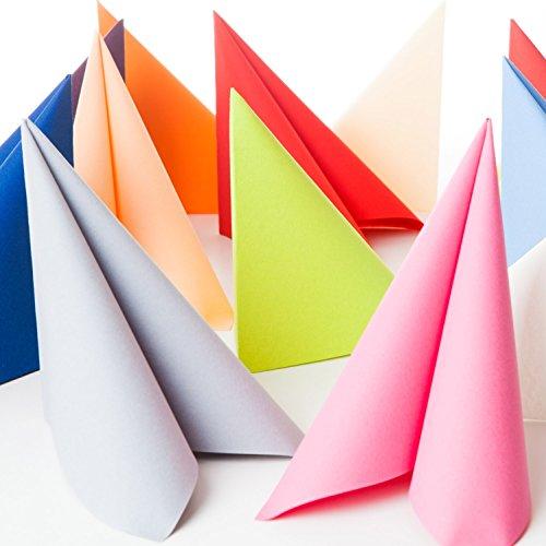 Alvotex Alvotex Chic Airlaid 50, Fabric-Like, Disposable Napkins, Purple, 40 x 40 cm