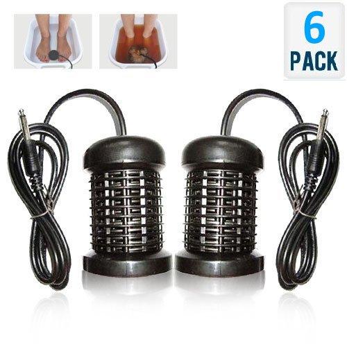 Global Care Market Detox Foot Bath Spa Arrays - Replacement Round Arrays for Ionic Detox Foot Bath Cleanse Machine (6)