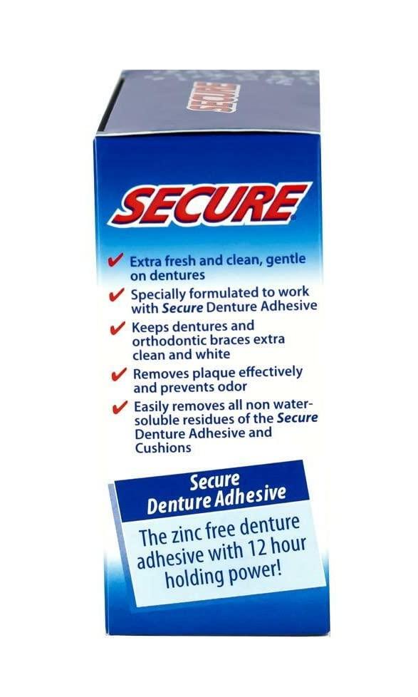 Secure Secure Denture Adhesive Denture Cleanser - 32 Tablets