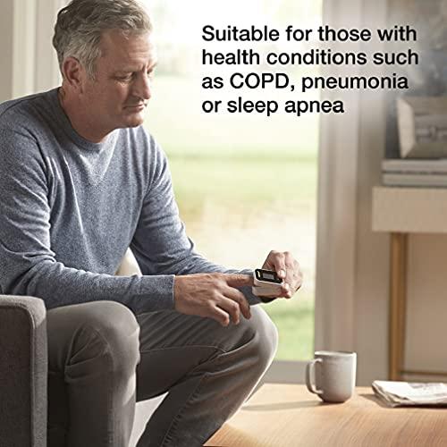 Braun Braun Pulse Oximeter 1 - Accurate Blood Oxygen Finger Monitor - Clinically Validated - Easy-to-use at Home - For COPD, Pneumonia, Sleep Apnea Sufferers - Great for Athletes- YK-81CEU