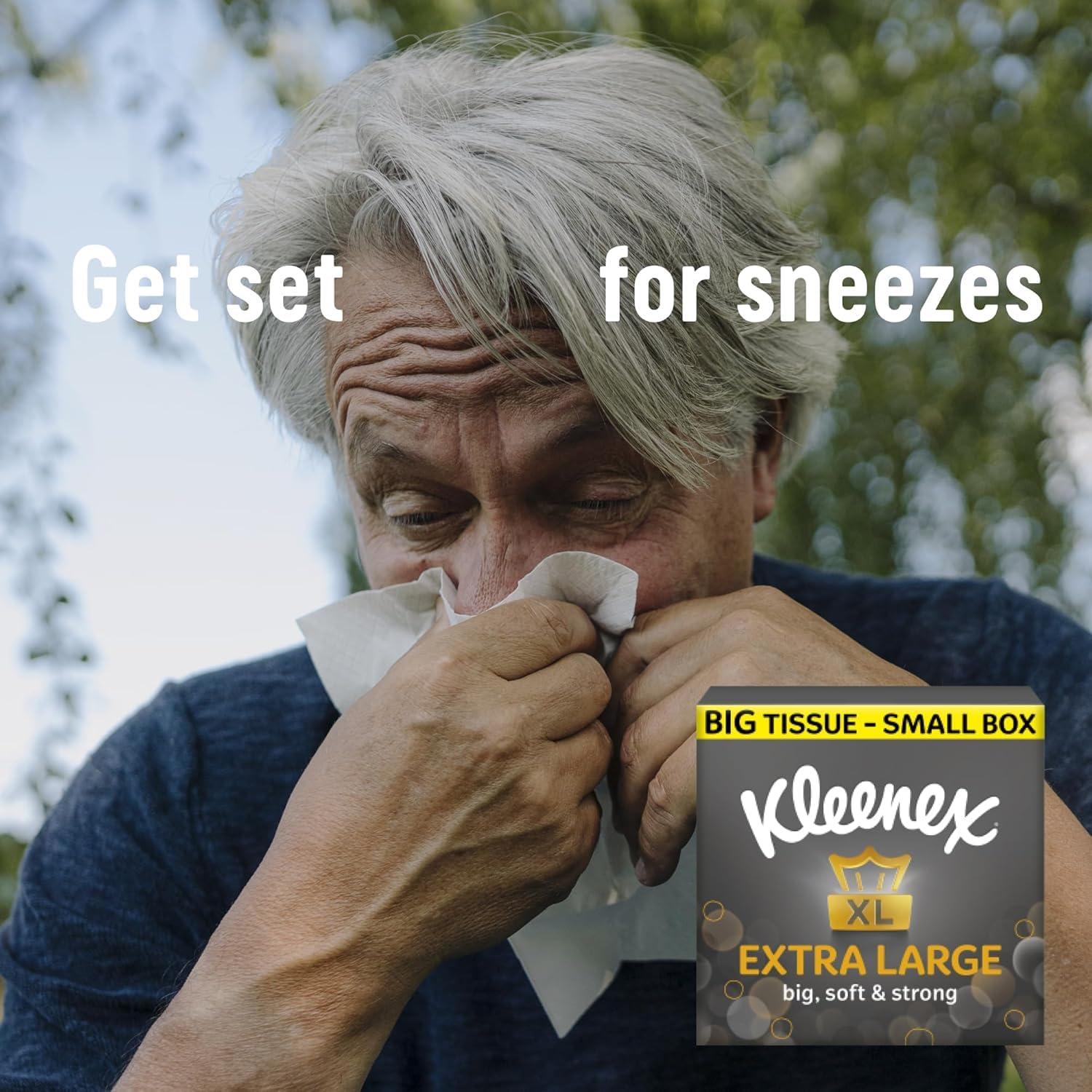 Kleenex Kleenex Extra Large Facial Tissues, 4 Compact Boxes