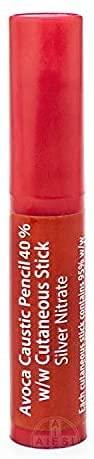 AIESI Avoca 40% Silver Caustic Pencil for Removal of Warts and Textiles 2 Pieces
