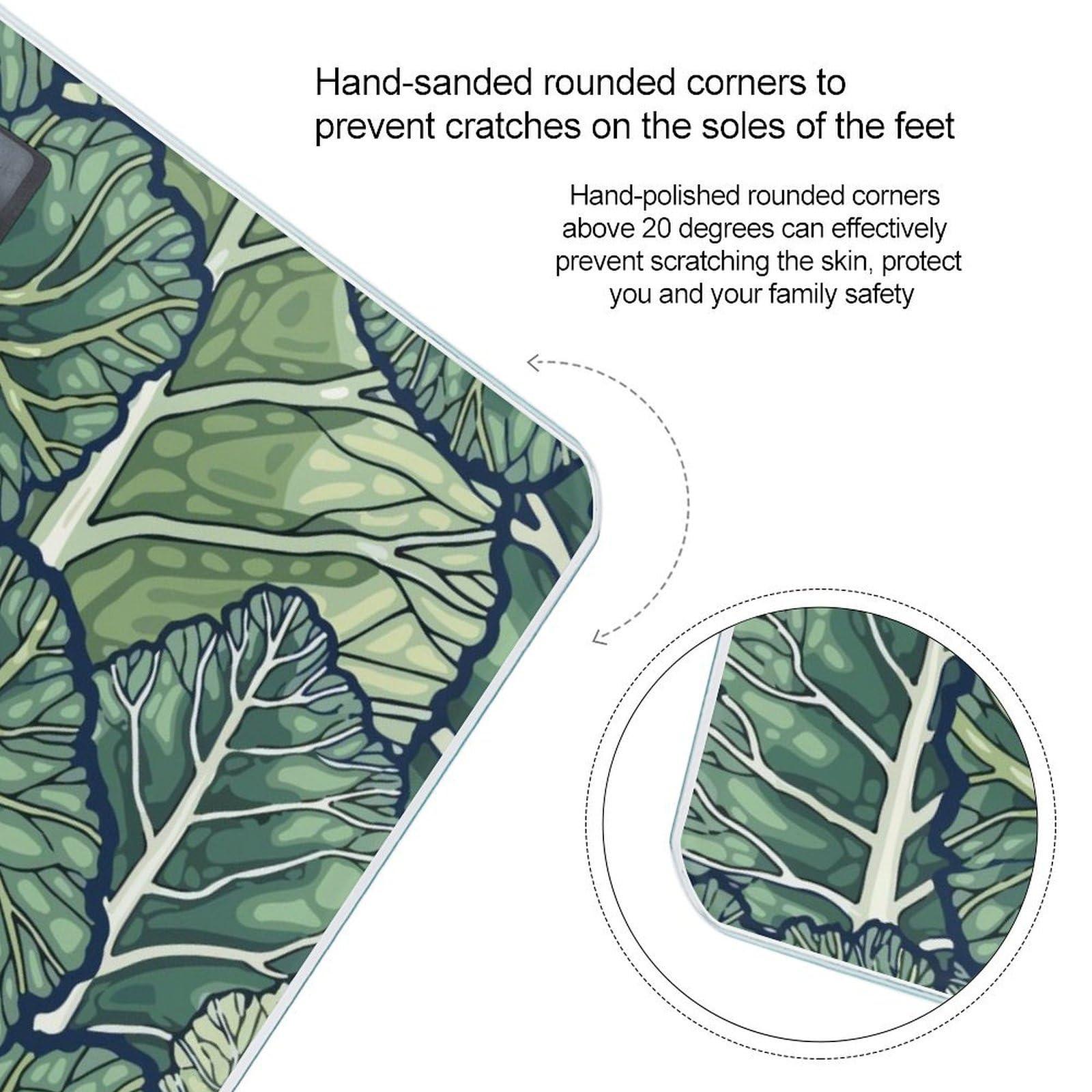 Generic044 Vegetable Cabbage Fashion Weight Scale LCD Display Digital Scales For Body Weight Fit Bathroom Office Gym