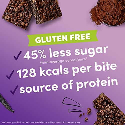 GRAZE Graze - Protein Oat Bars - Gluten Free & Vegan Cocoa Vanilla Protein Oat Boosts - Total 28 Healthy Snacks Multipack