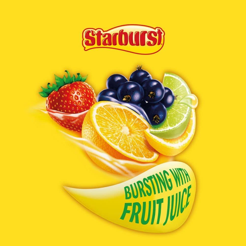 Starburst Starburst Original Fruit Chews Sweets Family Size Pouch, 196g