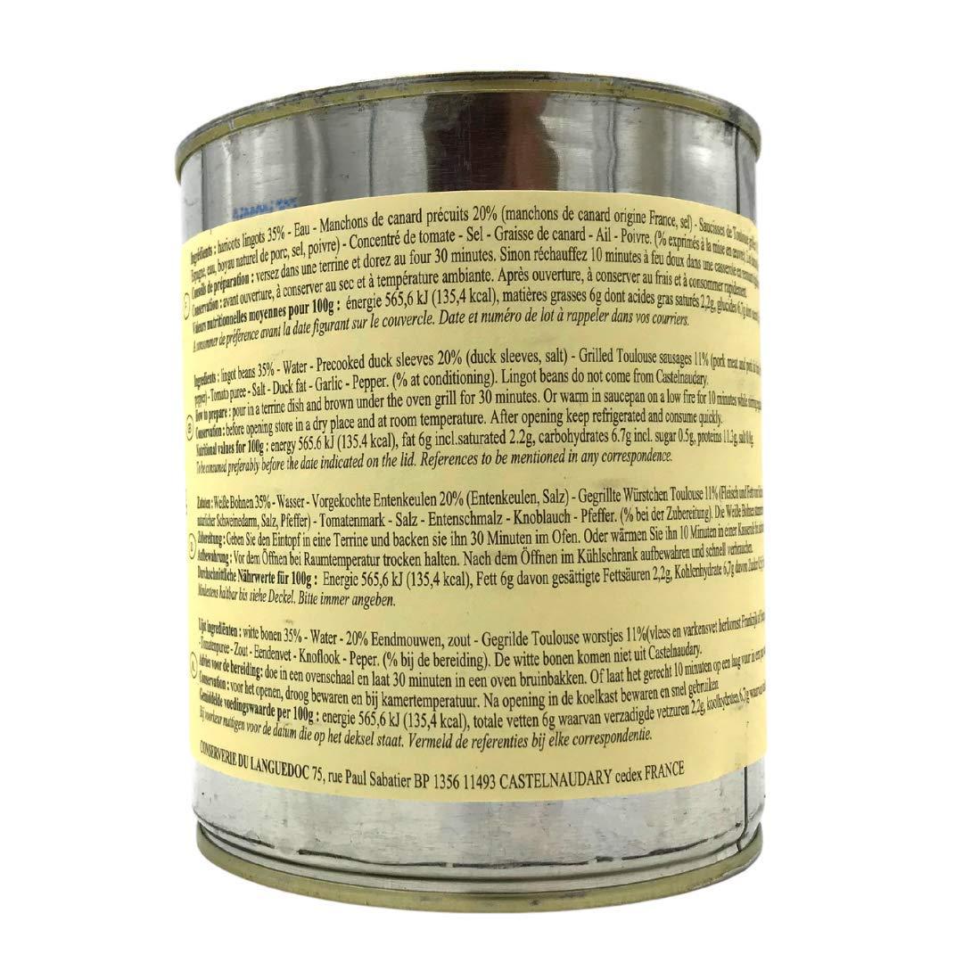 La Belle Chaurienne French Cassoulet With Duck - Cassoulet Au Canard La Belle Chaurienne - La Belle Chaurienne - 2 X 840