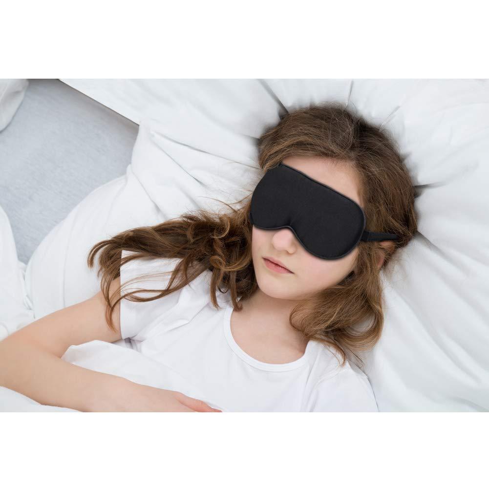 TTKLYN Allwaii Silk Sleeping Eye Mask (Black)