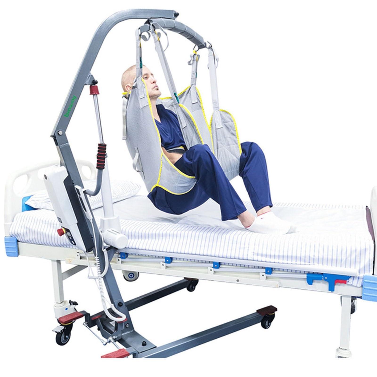 ZHAOSJ ZHAOSJ Divided Leg Shower Sling - Toileting Patient Lift Sling - Adjustable Waist Design - Heavy Duty Transfer Sling - Padded U-Sling - Load Bearing about 230Kg - for Elderly Handicapped Ouoy