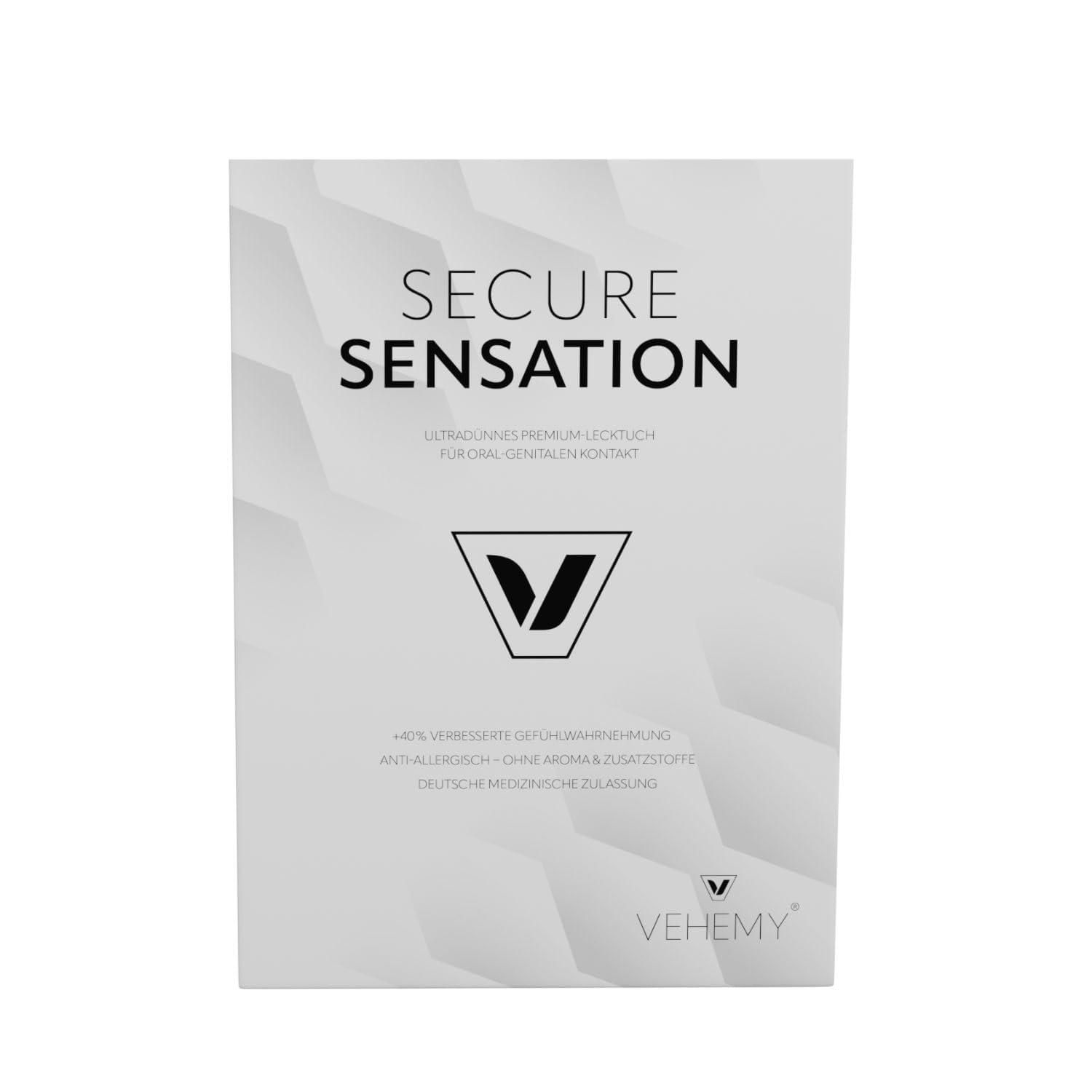 Vehemy Vehemy Dental Dams 3-Pack, Latex-Free Oral Dams, Hypoallergenic Oral Barrier, Free of Flavors and Toxic Materials, Lightweight for Optimal Sensation, Designed for Your Safety (3)