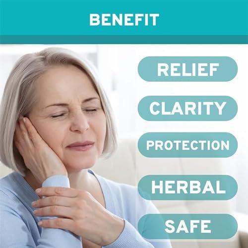 Giurui EchoPure Organic Ear Support Elixir, Tinniease Spray for Tinnitus, Tinnitus Relief for Ringing, Relieve Ear Discomfort (2 Pcs)