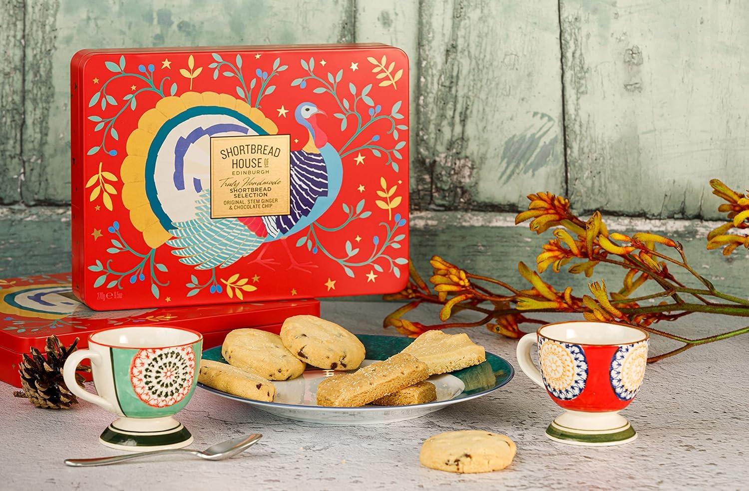 Shortbread House of Edinburgh Shortbread House of Edinburgh | Christmas Shortbread Selection | 270g Tin