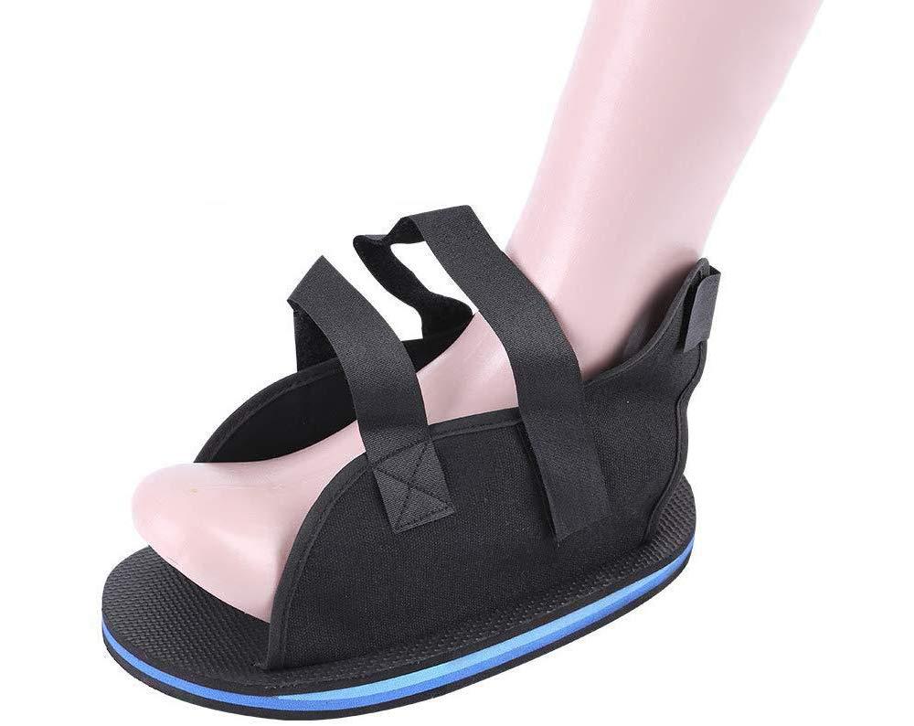 GHzzY GHzzY Post Op Broken Toe/Foot Fracture Round Toe Walking Shoe - Lightweight Medical Walking Boot for Fracture Recovery for Men & Women,SM