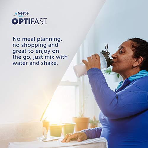 Optifast Optifast Chocolate Shake - Protein-rich meal replacement with vitamins and minerals - Quick to prepare (12x55g)