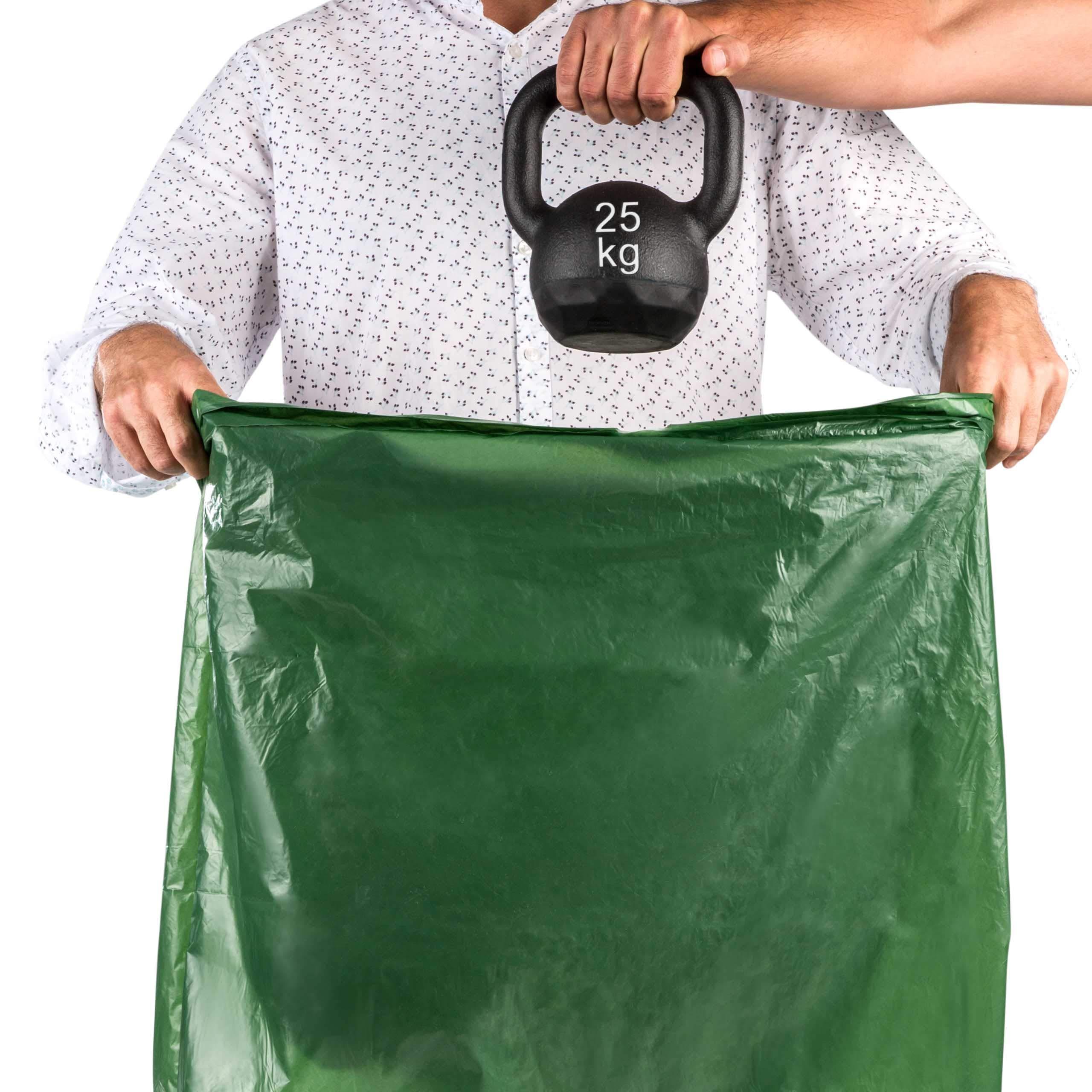Relevo Relevo 100% Recycled Bin Liners, Heavy Duty 30 L, 45 Bin Bags with Drawstrings