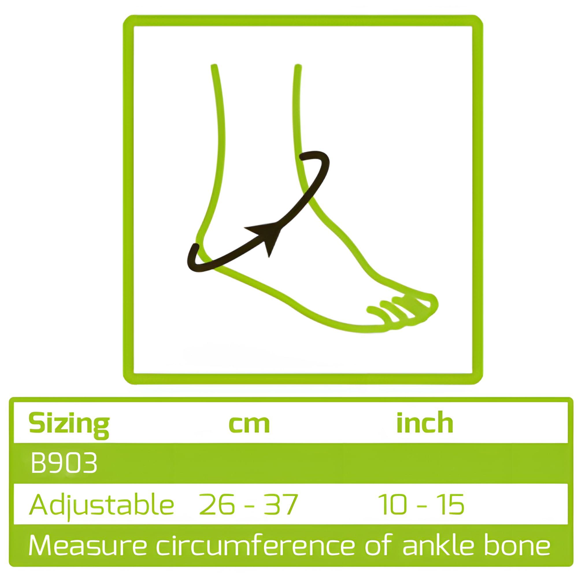 BraceUP BraceUP Ankle Brace - Relieve Pain, Enhance Stability for Foot Pain, Sprained Ankle, Achilles Tendonitis, Men and Women