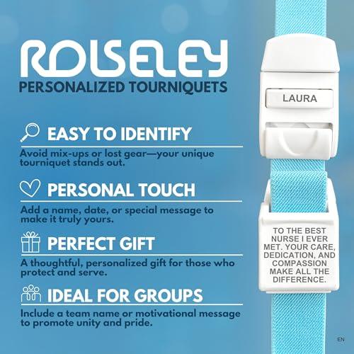 ROLSELEY ROLSELEY Personalized Quick and Slow Release Medical Tourniquet Yellow