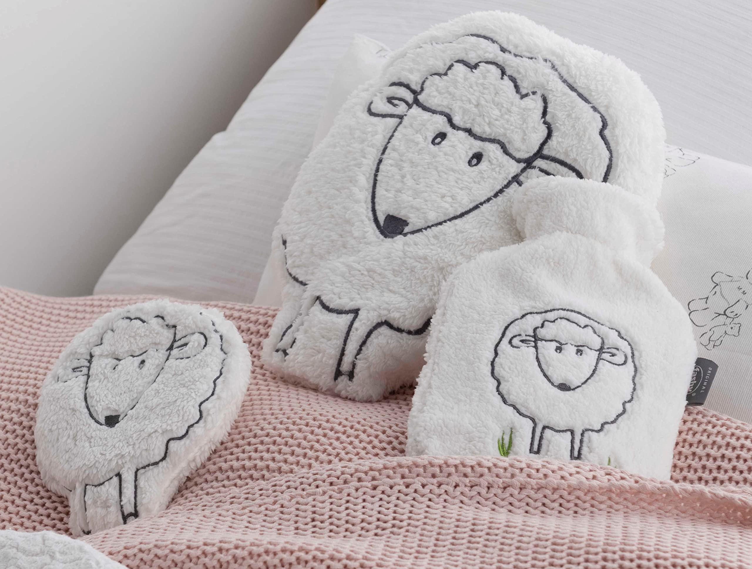 Fashy Cuddly Sheep "Dolly" Fashy 0.8L Hot Water Bottle