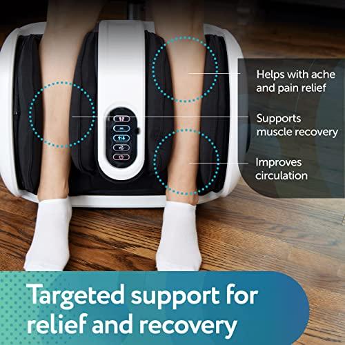Cloud Massage Cloud Massage Shiatsu Foot Massager Machine -Increases Blood Flow Circulation, Deep Kneading, with Heat Therapy -Deep Tissue, Plantar Fasciitis, Diabetics, Neuropathy