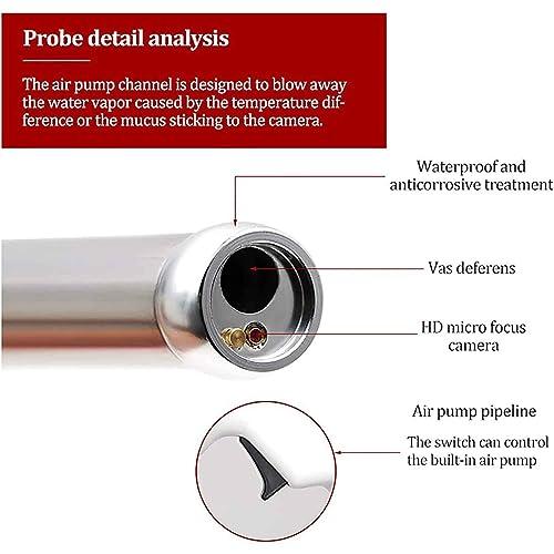 JINGEDD JINGEDD Artificial Insemination Gun,Cow Visual Endoscope Breeding Kit,Professional Visual Insemination Gun With 4.3 Inch Rotatable Screen,With Photo/Videos/Playback Function