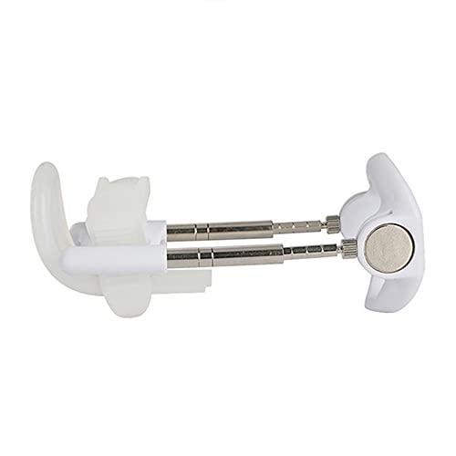 SNAILAGE Mens Traction Bracket Slide Loaded Extender Male Training System for Enlargement White