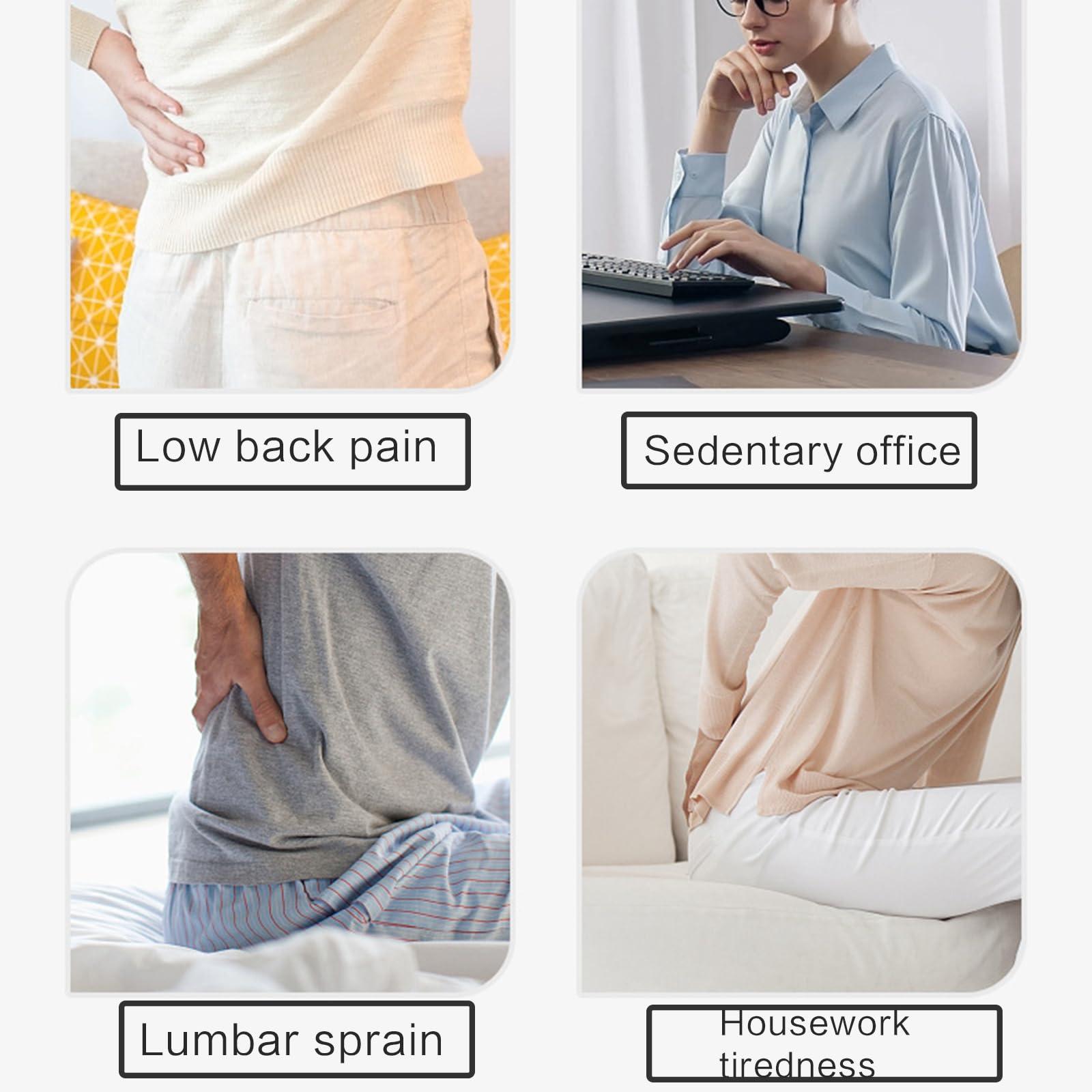 Hyclam Hyclam Adjustable Mesh Lumbar Support Belt For Back Release Postpartum Recovery Support Belt Brace Reduce Waist Pressure Lumbar Support Belt To Release Back