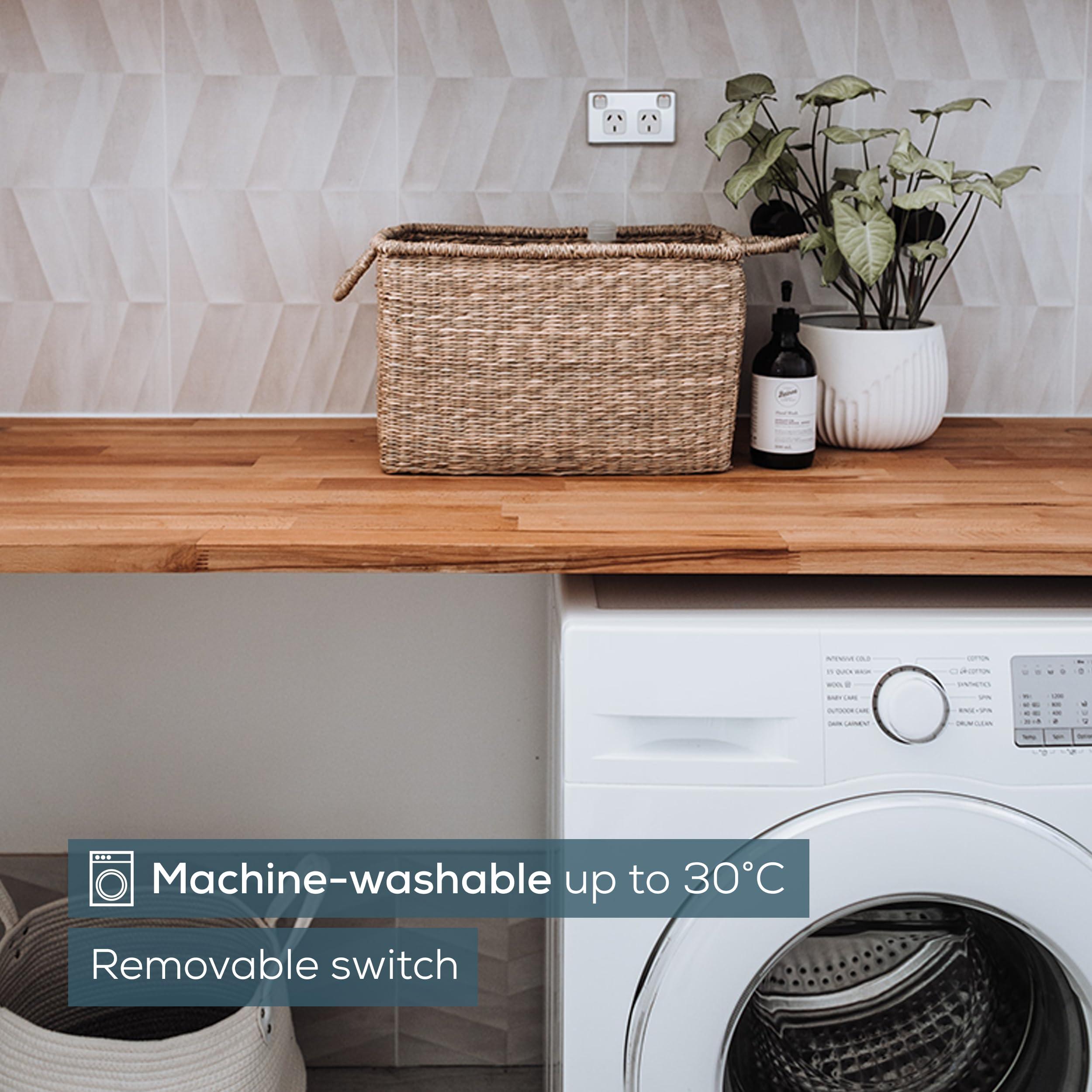 Beurer Beurer HD150 XXL Electric Blanket with 6 Temperature Settings, Soft Heated Throw for Cosy Sofa Nights, Automatic Switch-Off & Safety System, Machine-Washable, Taupe, 200 x 150 cm