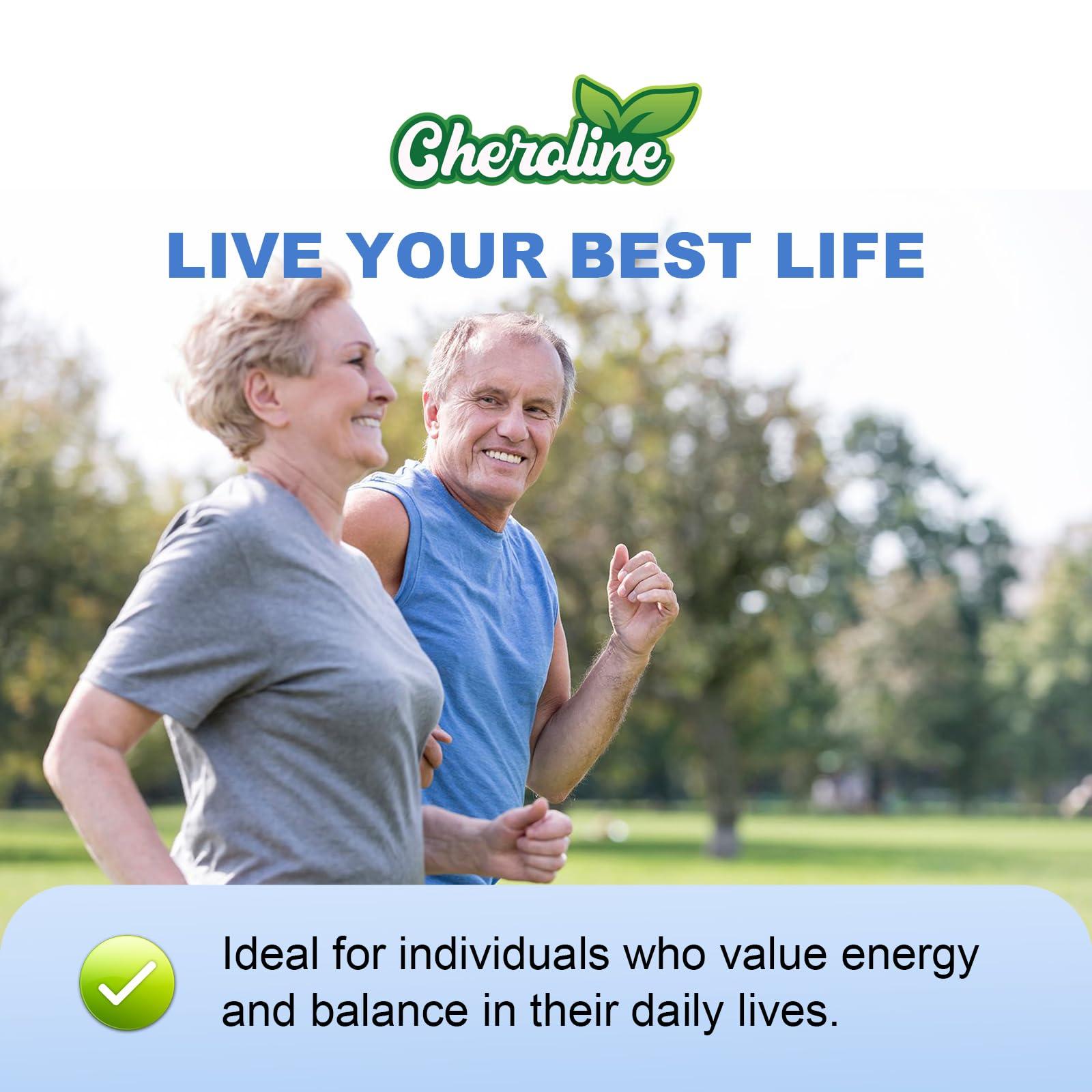 Cheroline Urolithin A Supplement 2000mg - 120 Softgels 60-Day Supply - Enhanced with Pomegranate, Strawberry, and Walnut Extracts - for Mitochondria, Energy, Antioxidants & Cellular (120 Count (Pack of 1))