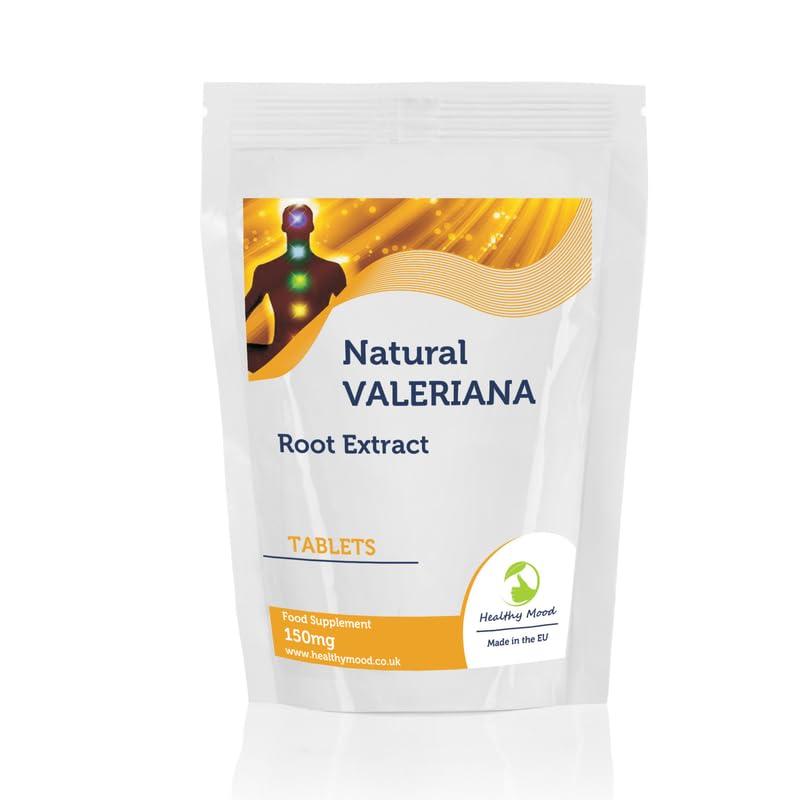 Healthy Mood Valeriana Root Extract Concentrate 120 Tablets Sleeping Pills Anti-Stress Insomnia