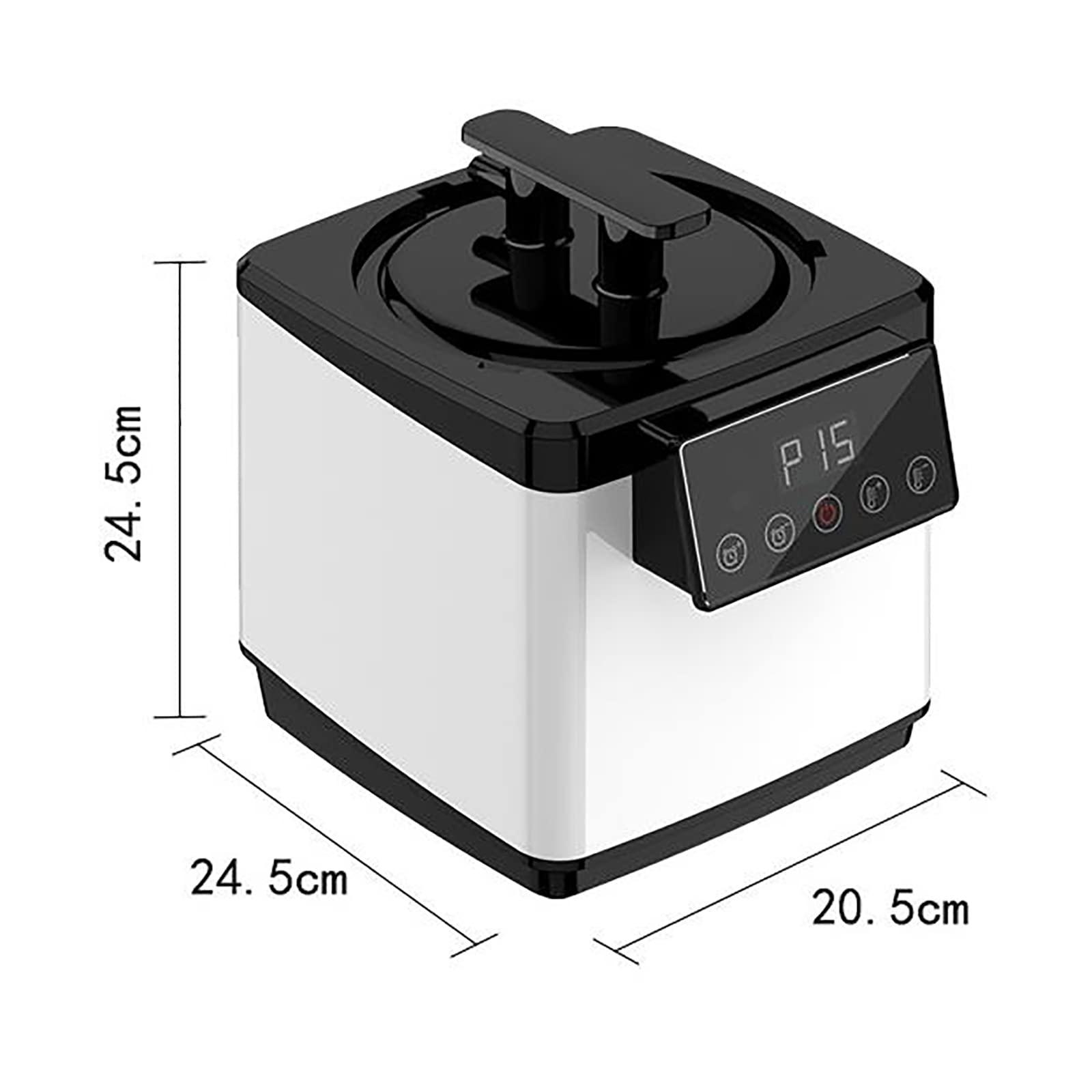 FreshCart Basics Portable Sauna Steam Generator with Remote Control and Herbal Box 2.6L - Smart Touch Button, Home SPA Shower for Body Relaxation and Detox