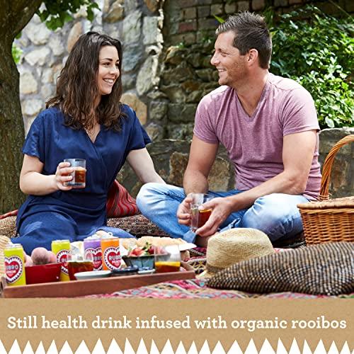 Rubro Rubro - Lemon Rooibos - 6 Can Multipack - 300ml - Still, Soft Drink - Lemon Tea Drink - Fruit Flavoured Iced Tea - Bulk Soft Drinks