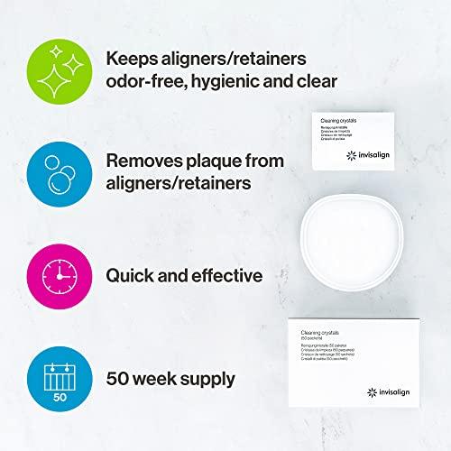 INVISALIGN INVISALIGN Cleaning System For Aligners And Retainers (With Tub) - 50 Week Supply