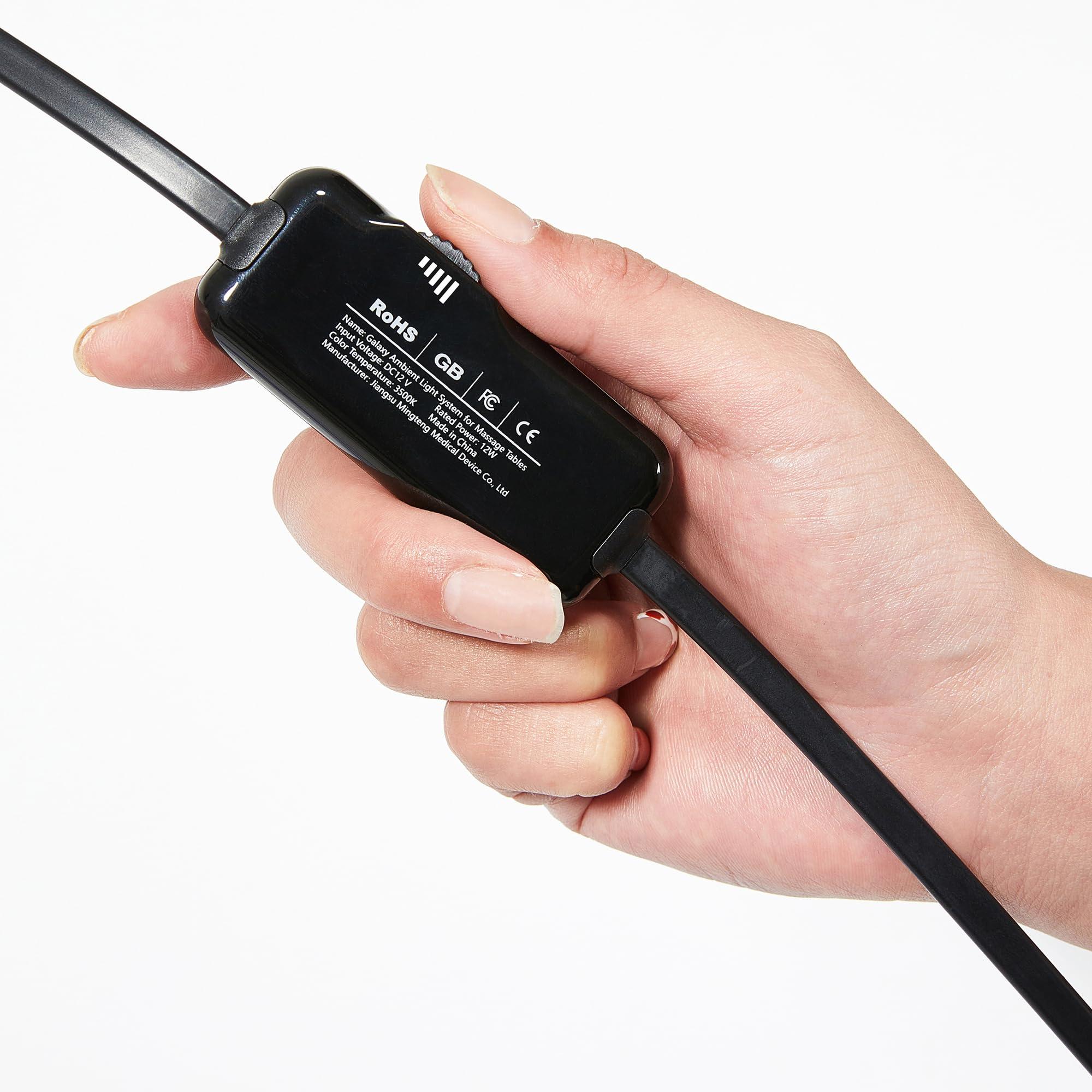 Master Massage Master Massage Aurora RGB Ambient Lighting System for Massage Tables Atmosphere Light, Multiple Colors LED Strips Create Relaxing Environment for Spa Salon Bed, Beauty Couch Easy Install