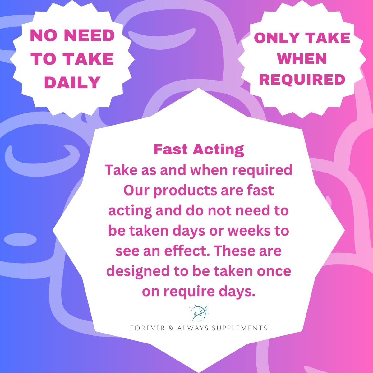 Forever & Always Supplements 3 x Ultra Pink 400mg Sex Tablets for Women Bundle! 100% Natural Female Libido, Sex Drive & Enhancement Supplement! Contains Maca, Ginseng