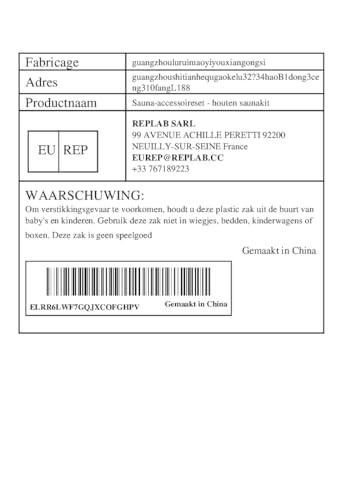 Xinhuju Sauna Accessories Kit - Wood Sauna Kit, Wood Sauna Barrel Set | 4L Sauna Accessories Wood Wood Bucket, Set Sauna Water Bucket Wood Ladle Kit, Gift for Friends, Parents, Grandparents for Shower