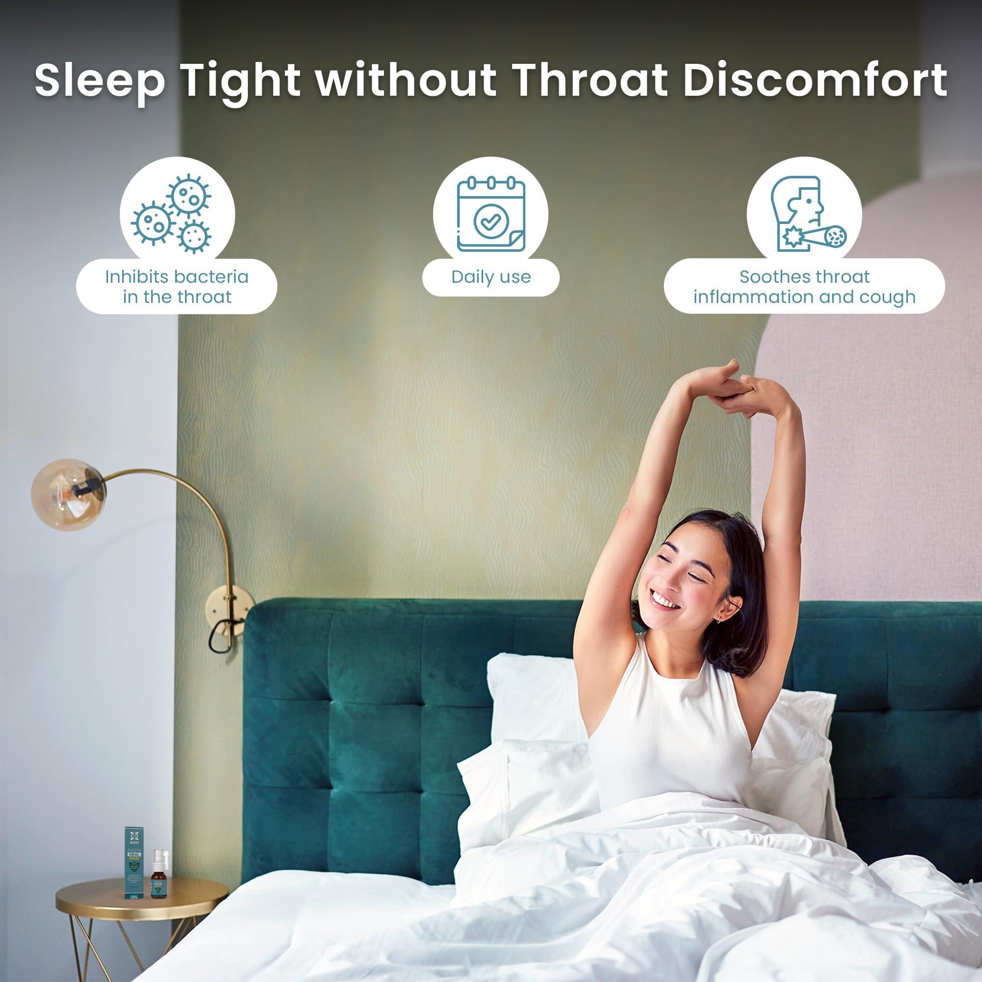 NoriZite BHM NoriZite Oral Spray for Virus Protection, Cold & Flu Blocker, Sore Throat & Cough Relief Scientifically Proven New Long-Lasting Natural Barrier, Natural Moisturising Formula (Mint Flavour 20ml)