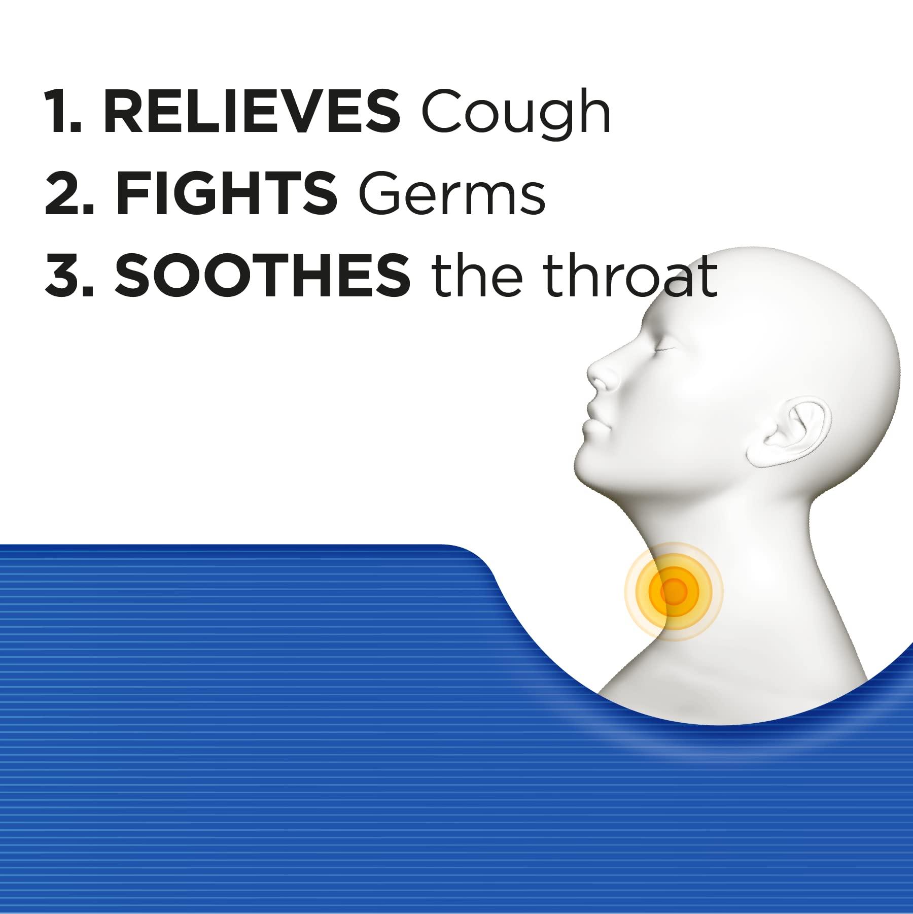 Strepsils Strepsils Sore Throat & Cough Lozenges, 24s, Gluten Free, Sore Throat and Dry Cough Relief, Fights Infection, Works in 5 Mins (Pack of 3)