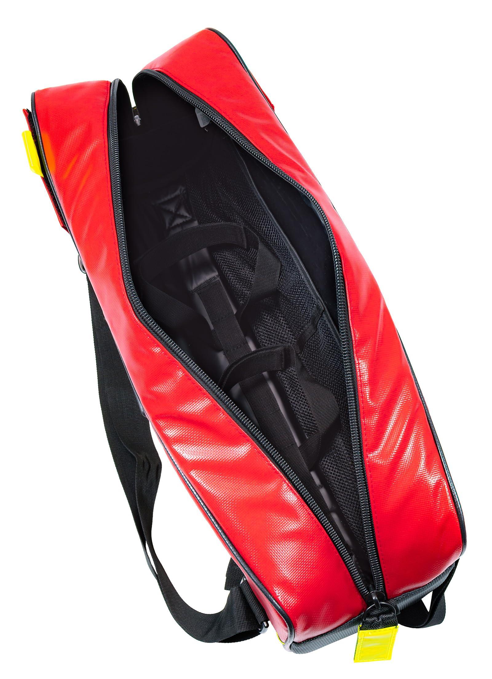 ELITE BAGS ELITE BAGS - Mini Tube Tarpaulin Oxygen Bag | Red | Compact | Robust | Easy to Clean, red, Oxygen bag