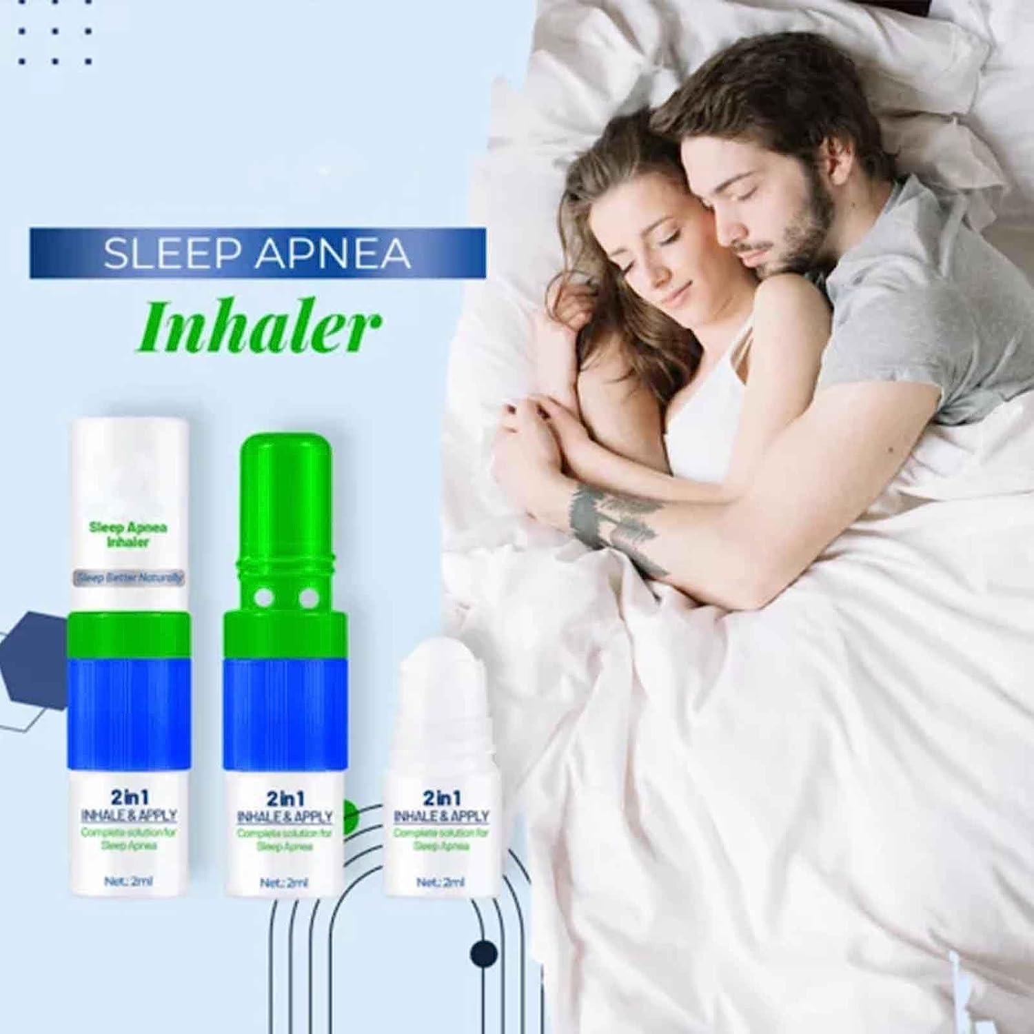 EasPowest Zakdavi Sleep Apnea Inhaler, Reduce Airway Obstruction And Improve Breathing (3 Pcs)