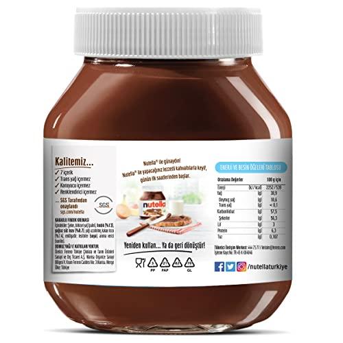 Nutella Nutella Hazelnut Chocolate Spread with Cocoa, 750 g